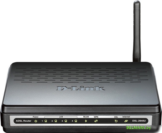 Беспроводной DSL-маршрутизатор D-Link DSL-2640U - фото