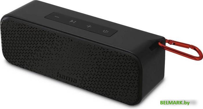 Беспроводная колонка Hama PowerBrick 2.0 (черный) - фото