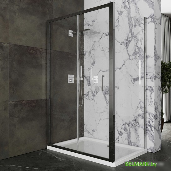 Душевой уголок Roxen Caspia 55060-100 100х80 - фото