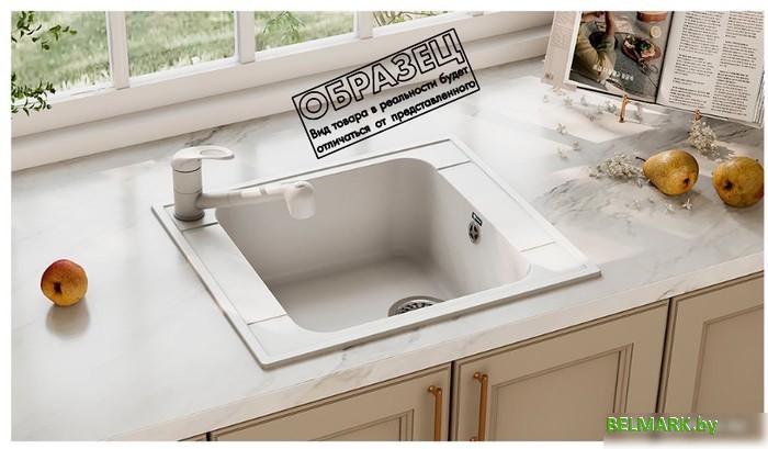 Кухонная мойка Ulgran U-604 (344 ультра-черный) - фото2