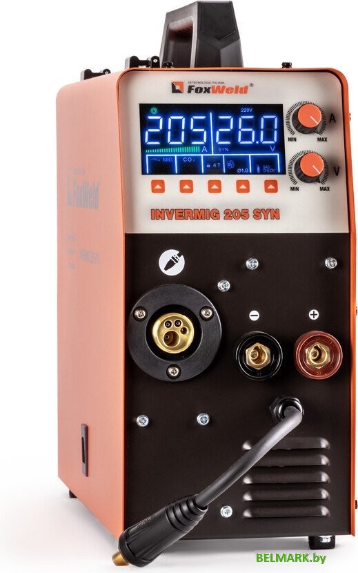 Сварочный инвертор FoxWeld Invermig 205 SYN - фото