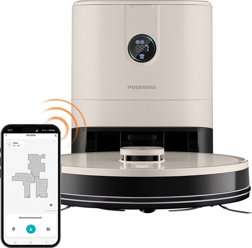 Робот-пылесос Redmond (Редмонд) VR1325S WiFi - фото2