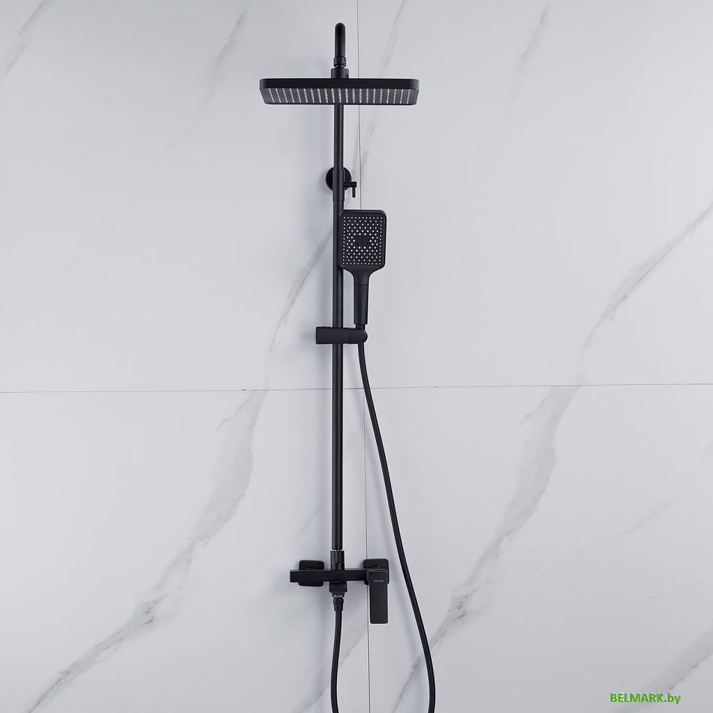 Душевая система Shevanik S4436H (черный) - фото2