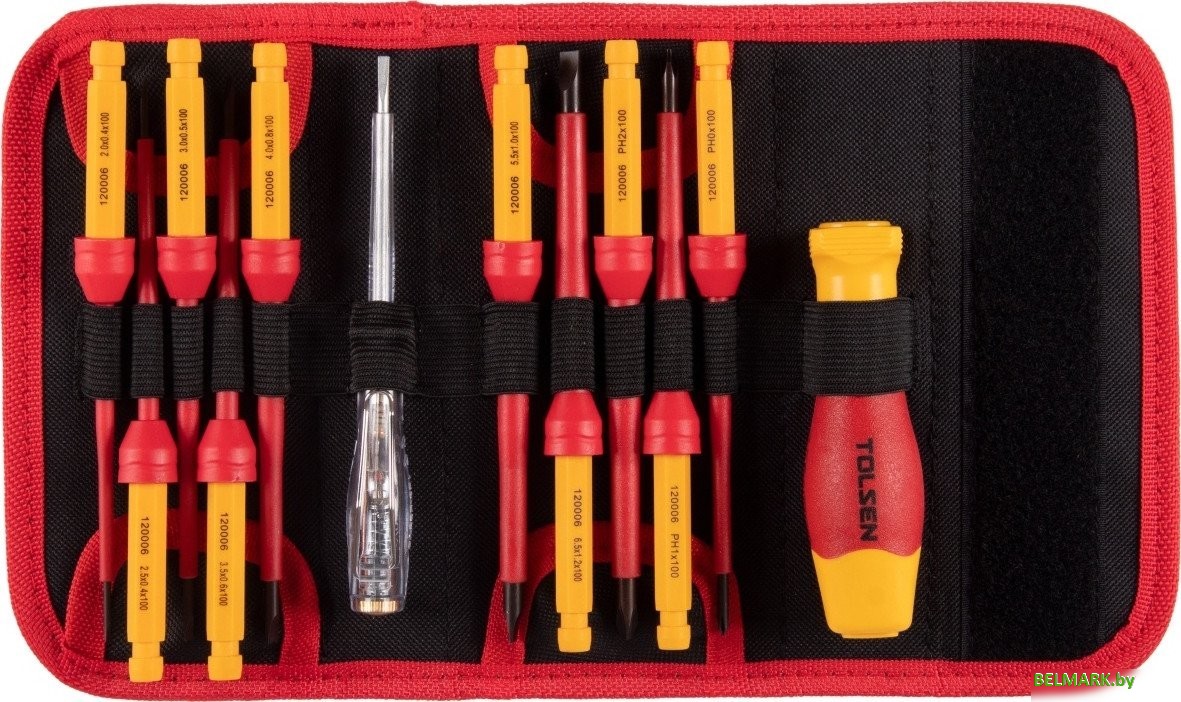 Набор отверток Tolsen TTV33212 (12 предметов) - фото