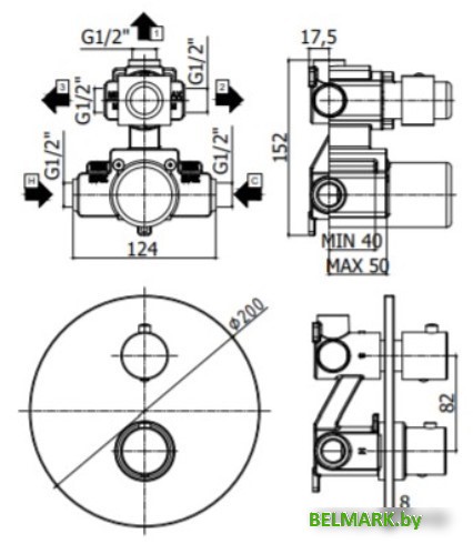 Смеситель Paffoni LIQ019HG - фото2