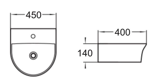Умывальник SantiLine SL-2008 - фото2