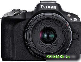 Беззеркальный фотоаппарат Canon EOS R50 Body (черный) - фото2