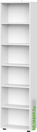 Стеллаж NN мебель Токио 00-00107229 (белый текстурный) - фото