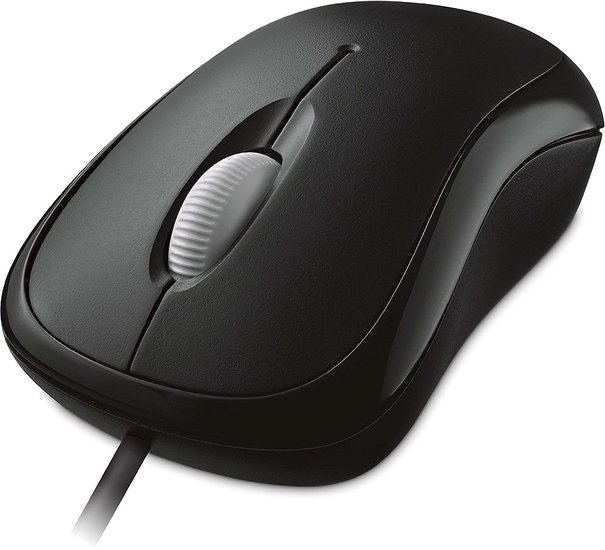 Мышь Microsoft Basic Optical Mouse v2.0 (черный) [P58-00059] - фото2