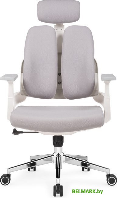 Офисное кресло Woodville Hiba (серый/хром) - фото2