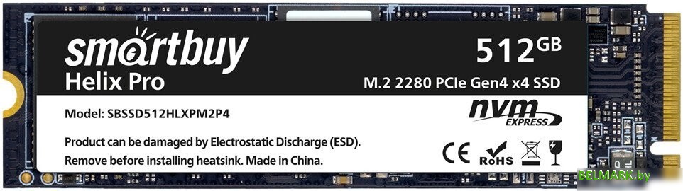 SSD SmartBuy Helix Pro 512GB SBSSD512HLXPM2P4 - фото