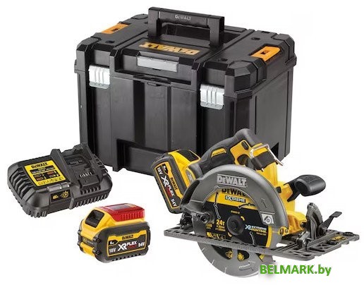 Дисковая (циркулярная) пила DeWalt DCS579T2 (с 2-мя АКБ, кейс) - фото