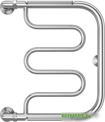 Полотенцесушитель TERMINUS Фокстрот 1" 500x400 бп (хром) - фото