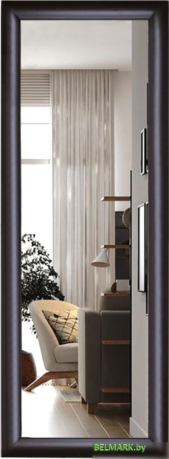 Зеркало Декарт Настенное в раме 8Л3222 (венге) - фото