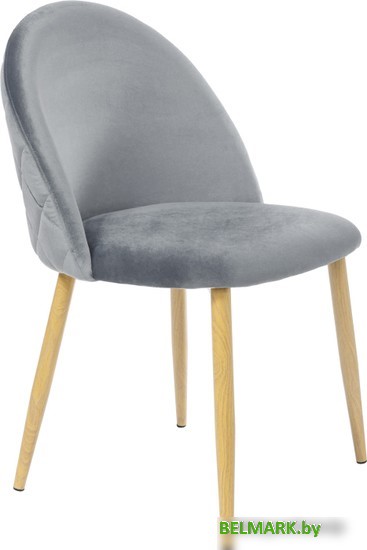 Стул Mio Tesoro Симона DC-125-G062 (серый/дерево, G062-40) - фото