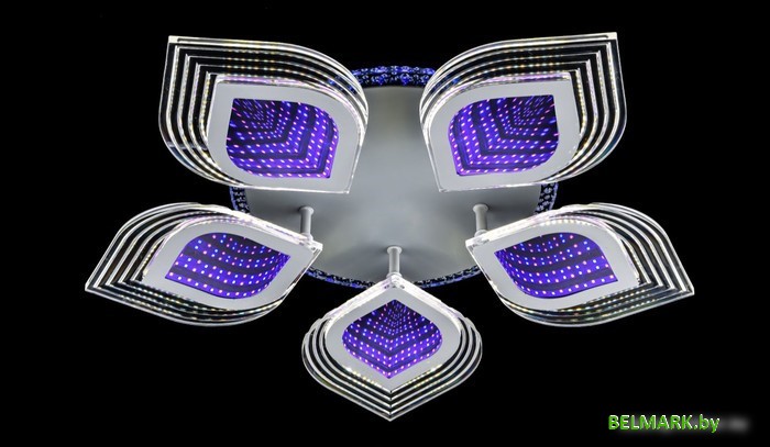 Припотолочная люстра Mirastyle Диод WX-3500/5C WH - фото