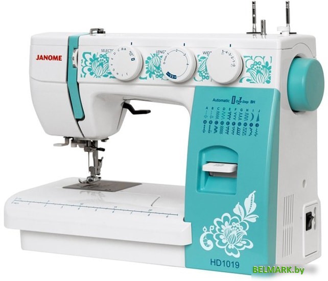 Электромеханическая швейная машина Janome HD1019 - фото2