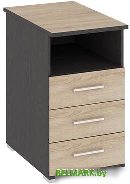 Тумба Трия Успех-2 ПМ-184.11 (венге цаво/дуб сонома) - фото