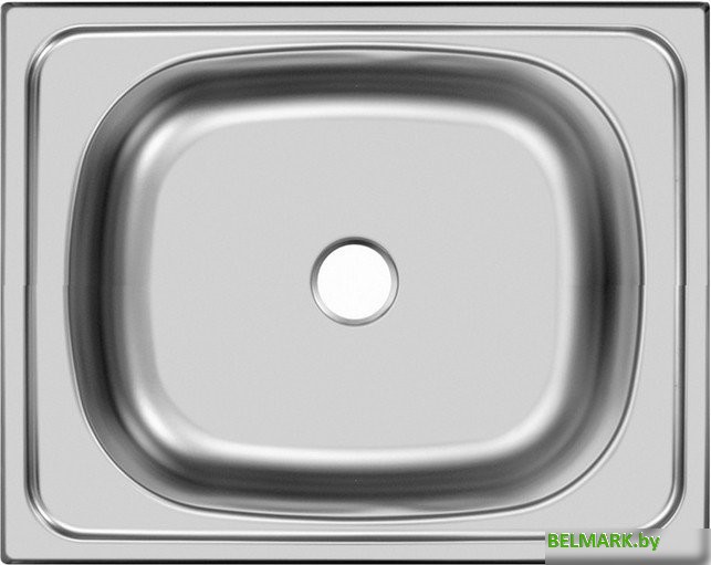 Кухонная мойка Ukinox ECO 500.400 (стальной/нержавеющая сталь) - фото