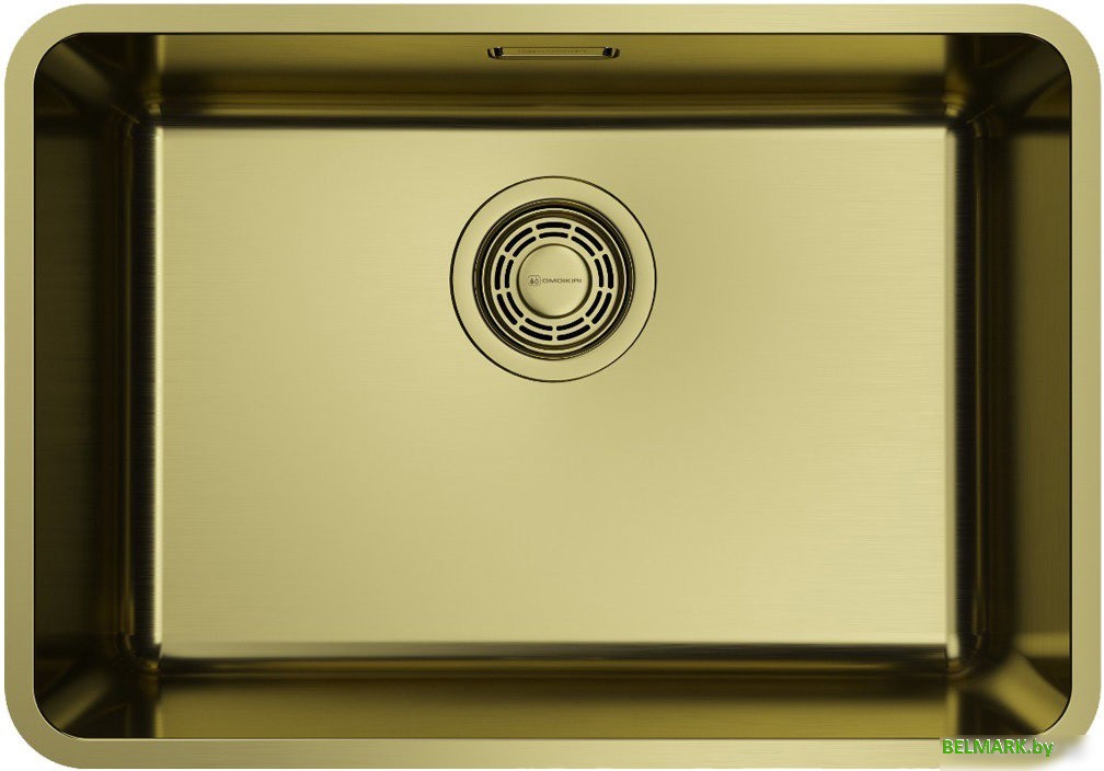 Кухонная мойка Omoikiri Omi 53-U/I-LG Ultra Mini (светлое золото) - фото