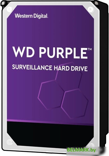 Жесткий диск WD Purple 10TB WD102PURZ - фото