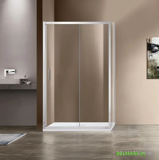 Душевой уголок Vincea Garda VSR-1G9012CL (хром/прозрачное) - фото