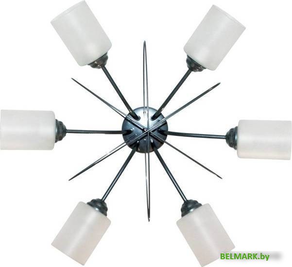 Припотолочная люстра Элетех Орбиталь 161 НСБ 01-6х60-106 Е27 1005404584 (хром) - фото2