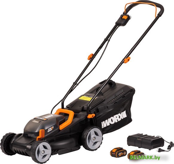 Газонокосилка Worx WG779E.1 (с 2-мя АКБ 4 Ач) - фото