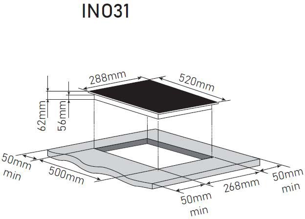 Варочная панель ZorG INO31 black - фото2