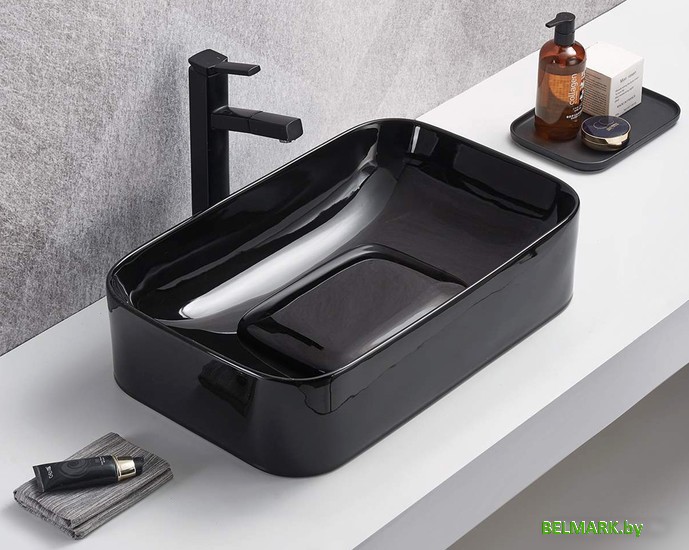 Умывальник WeltWasser ELBACH 78575-70 MT-BL - фото