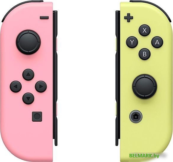 Геймпад Nintendo Joy-Con (пастельный розовый/пастельный желтый) - фото2