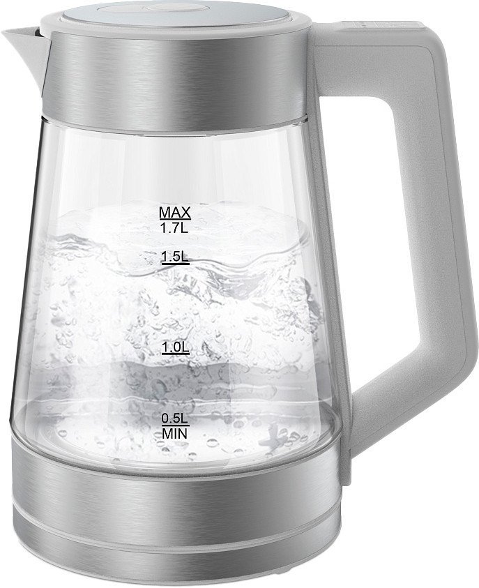 Электрический чайник Brevio Glass Kettle BV8060 (белый) - фото