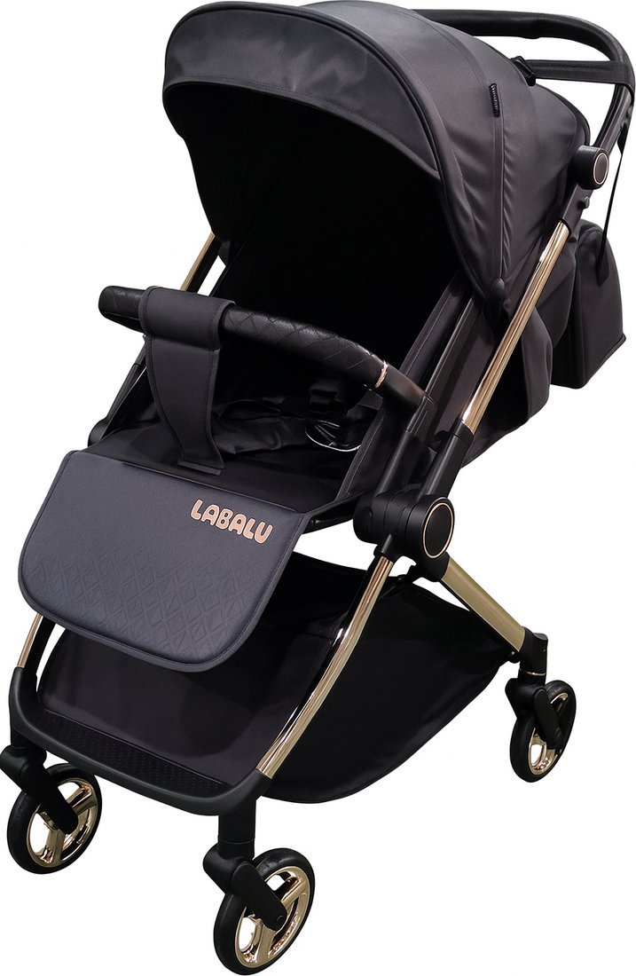 Коляска прогулочная «книга» Labalu Dream D9 (серый) - фото