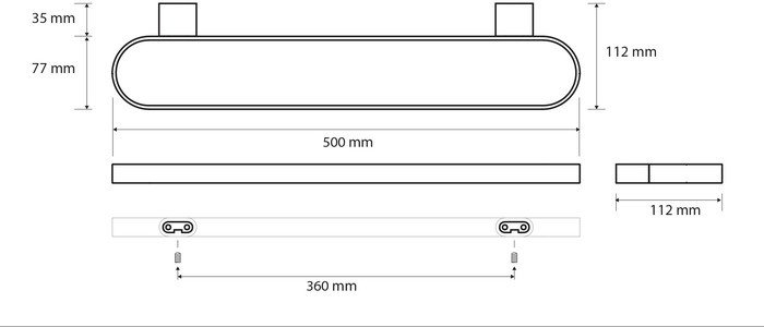 Держатель для полотенца Bemeta Organic 157104401 - фото2