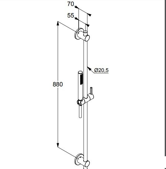 Душевой гарнитур Kludi Nova Fonte 2084039-15 - фото2