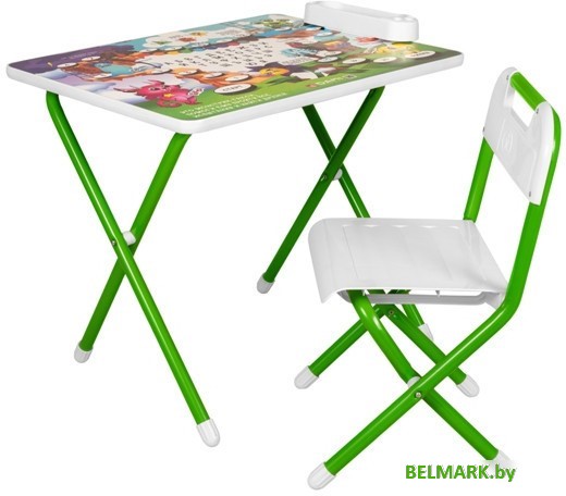 Складной стол Дэми Монстры (зеленый) - фото