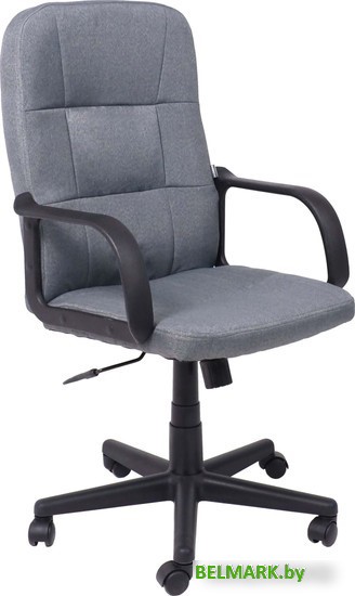 Кресло AksHome Leonidas (пластик/ткань, темно-серый) - фото