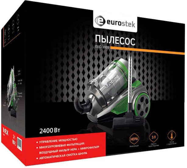 Пылесос Eurostek EVC-3009 - фото2