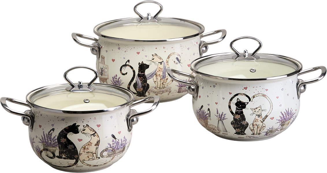 Набор кастрюль Agness 943-107 - фото