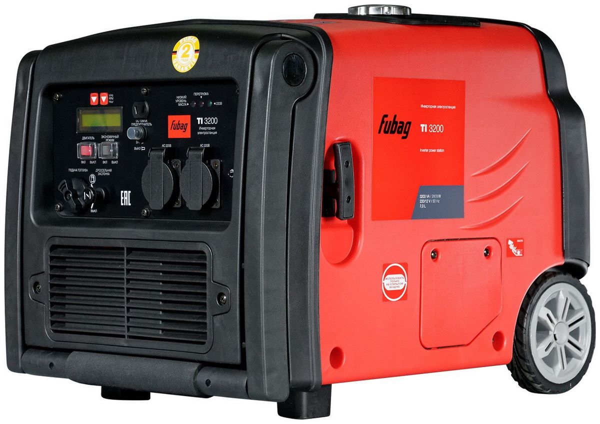 Бензиновый генератор Fubag TI 3200 - фото2