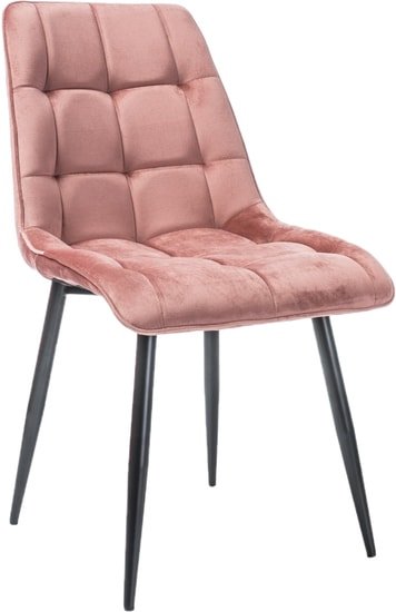 Стул Signal Chic Velvet (античный розовый) - фото