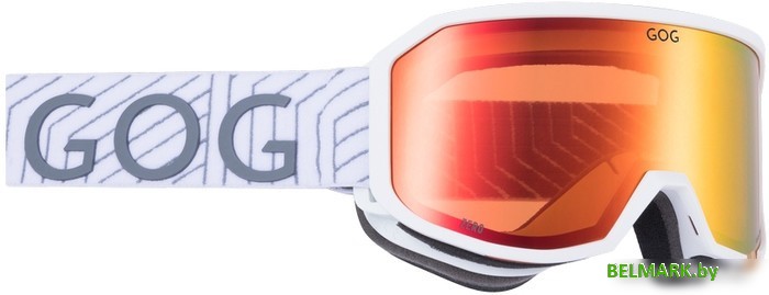Горнолыжная маска (очки) GOG H775-4 (белый матовый) - фото