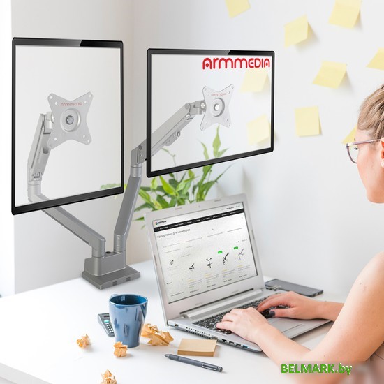 Кронштейн Arm Media LCD-T36 (серебристый) - фото2