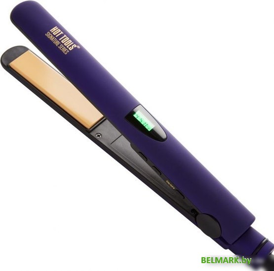 Выпрямитель Hot Tools Pro Signature Purple Ceramic Digital Flat Iron - фото