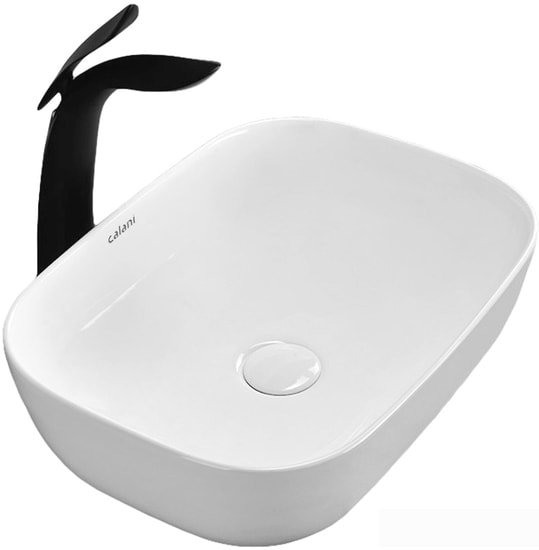 Умывальник Calani Tracy CAL-00003 (белый) - фото2