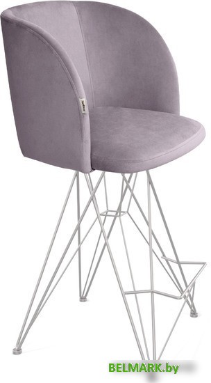 Стул Sheffilton SHT-ST33/S66-1 (сиреневая орхидея/хром лак) - фото
