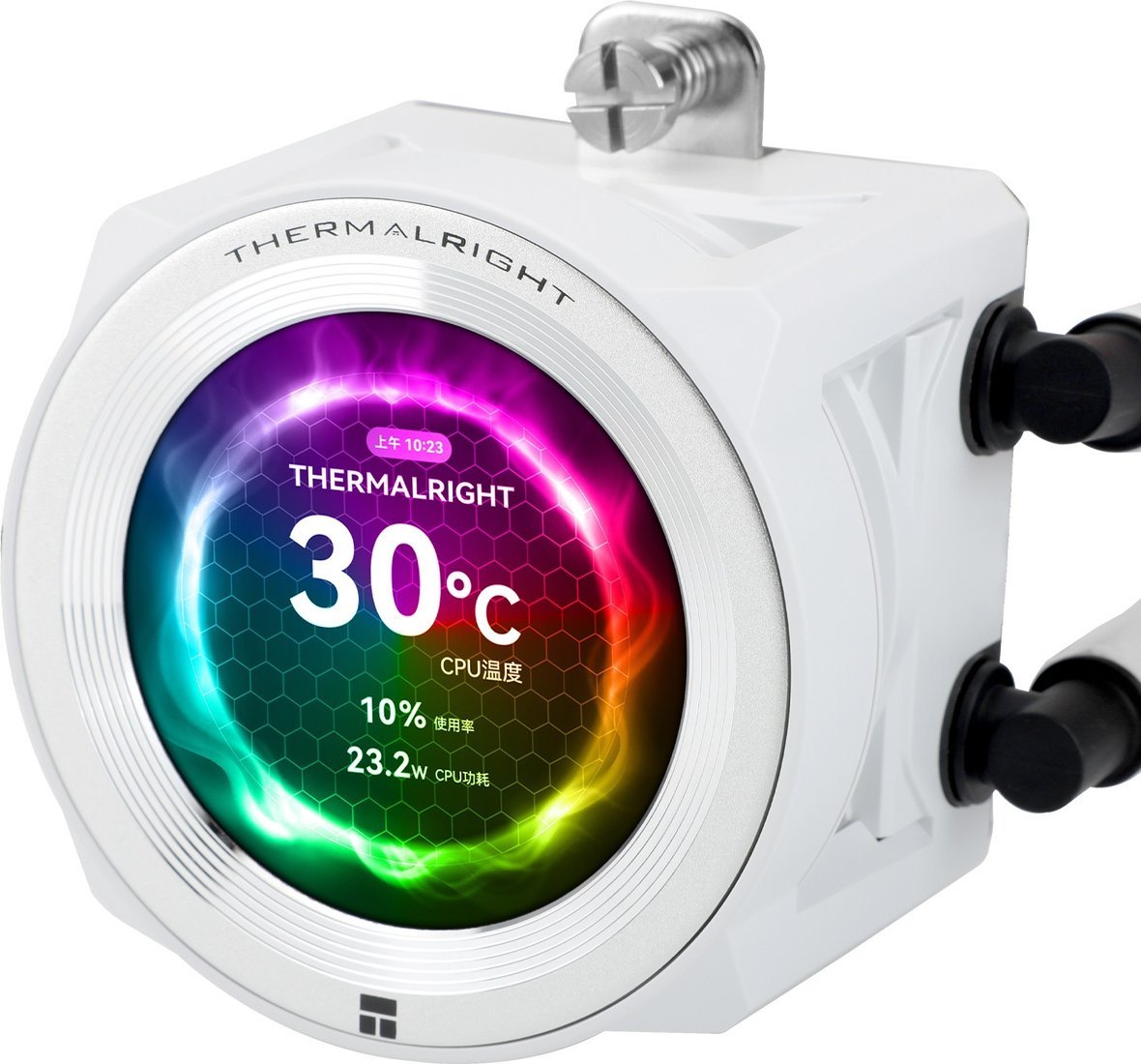 Система жидкостного охлаждения для процессора Thermalright Core Vision 360 ARGB (белый) - фото2