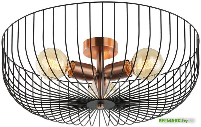 Припотолочная люстра Lussole Loft Brooks GRLSP-8250 - фото