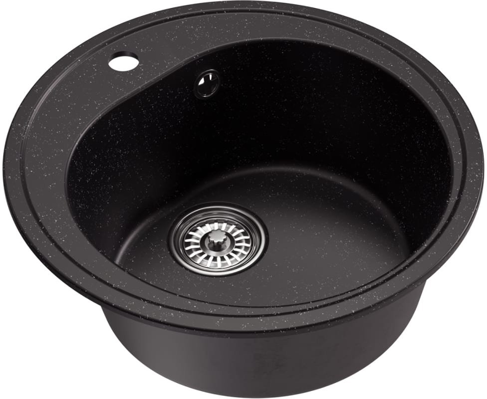 Кухонная мойка Mixline ML-GM11 551821 (черный) - фото2