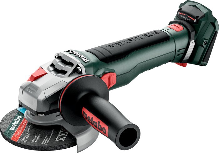 Угловая шлифмашина Metabo WB 18 LT BL 11-125 Quick 613054850 (без АКБ) - фото